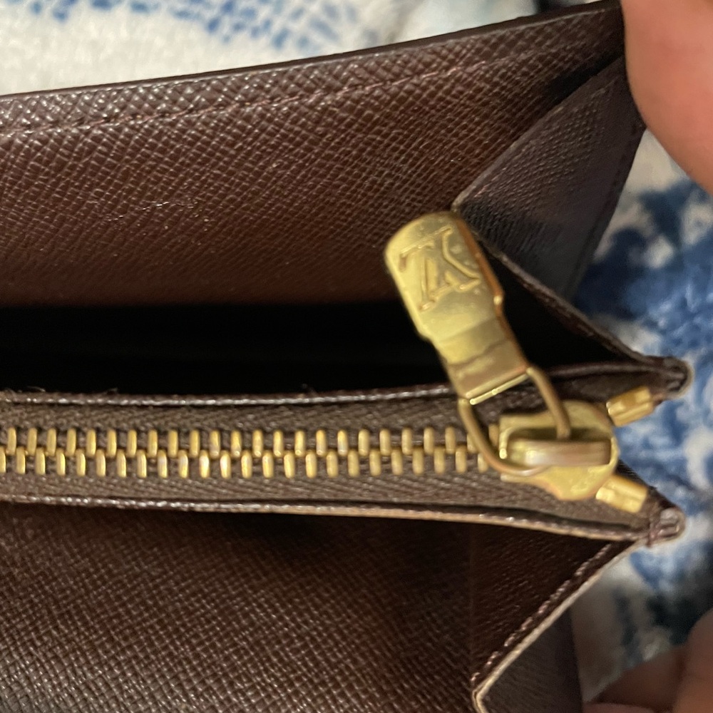 Louis Vuitton Vintage Sarah wallet in Damier Ebene - Picture 9 of 10